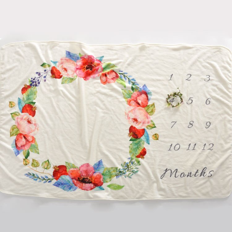 Monthly Milestone Blanket Photography Prop